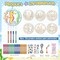 12Pack Wind Chime Kit for Kids Make Your Own Ocean Animals Wind Chime DIY Coloring Wood Crafts Summer Wooden Arts and Crafts Under Sea Ornaments for Boys Girls School Activities Party Decoration